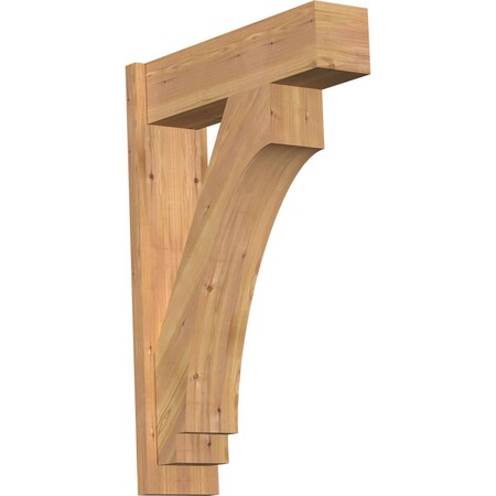 Ekena Millwork Imperial Block Smooth Outlooker, Western Red Cedar, 7 1/2"W x 26"D x 38"H OUT08X26X38IMP05SWR